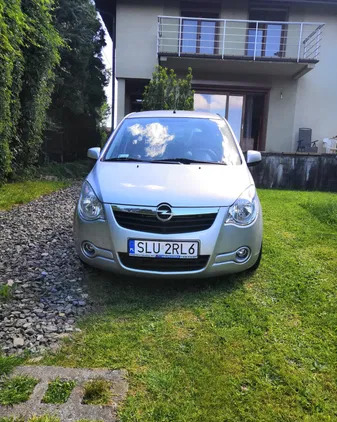 samochody osobowe Opel Agila cena 20900 przebieg: 204000, rok produkcji 2008 z Biała